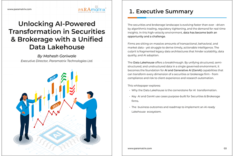 Unlocking AI-Powered Transformation in Securities & Brokerage